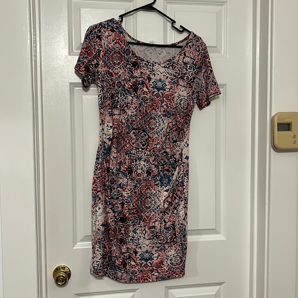 Midi maternity dress